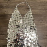 Francesca's Silver chainmail dress Photo 0