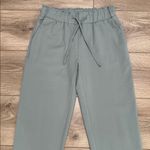 Joie  Mid Rise Tapered Pull On Soft Ankle Pants Green Size Small Photo 1