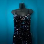 Black Sequin Fringe Mini Dress – Yessa – Size Small (US 2–4) Photo 1
