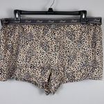 Victoria's Secret Pink Victoria’s Secret Boxy Pajama Shorts Women's XXL Tencel New Animal Print Photo 0