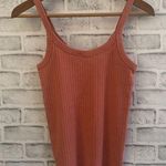 Aerie  pumpkin spice orange colored ribbed tank top Small Photo 0