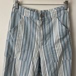 Lacausa 2 Rowan Cotton Pants in Blue Stripes Photo 3