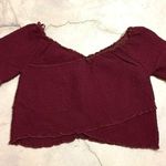 Ambiance f21 smocked crop top Size L Photo 0