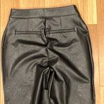 Spanx Black leather like Flare Pants Sleek Boot Cut Design medium tall Photo 5