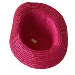 Pink Straw Summer Hat Photo 3