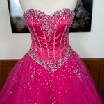 Mori Lee Gorgeous  Pink Tulle Prom Gown! Photo 2