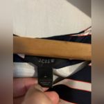 J.Crew Crew neck  size 8 silk classic shift dress with sleeves. Photo 5