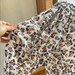 Hayden Floral white multicolor Off-Shoulder Women's blouse paisley boho Photo 2