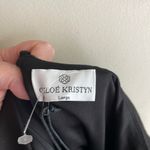 CHLOE KRISTYN Nicole One Shoulder Dress Black Size L Photo 5