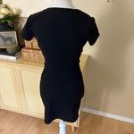 YEAR OF‎ OURS Black Post Studio Cut Out Mini Dress Bodycon Size Small Photo 5