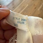 RARE VTG 50s MCM Carillon Sheer Nylon Chiffon Nightgown Robe White Bridal Sz 36 Photo 6