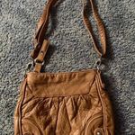 Black Rivet Brown Leather Women’s Purse with buckle Photo 1