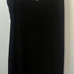 Gilligan & O'Malley Black Crushed Velvet Lace Detail Slip Gown/Dress Size Large Photo 0