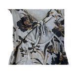 Free People INTIMATELY  Wowzers Cut Out Floral Bodysuit Black Grey Keyhole Sz XS Photo 5