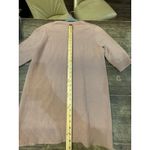 Vince Elbow Sleeve 100% Cashmere Sweater Tunic, Crew Neck in Blush Size Large Photo 8