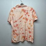 Gap  Tie Dye Polo Womens Large Breathable Capsule Cotton Minimalist Casual Photo 5