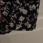 Saks 5th Avenue Vintage Saks Fifth Avenue silk black white floral Blouse size large. Photo 5