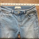 Abercrombie & Fitch The Super Skinny Mid Rise Jeans Size 26 Medium Wash Photo 3
