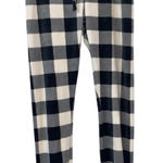American Eagle AEO Black & White Plaid Lounge Joggers Photo 0