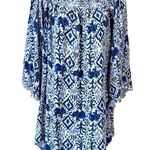 Lilly Pulitzer  Nita Bright Navy Tons Of Fun Coverup Dress Photo 0