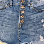 REWASH 💙 Distressed Denim High Rise Jean Shorts Photo 2