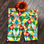 LuLaRoe BRIGHT Colorful Diamond Print Leggings Photo 0