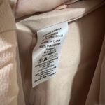 Naked Zebra Camel Tan Pleated Hem Dress Size Medium Photo 4