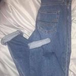 American Eagle Outfitters Mom Jean Blue Size 10 Photo 0