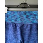 Stylish Blue Patterned Athletic Shorts Size undefined Photo 3