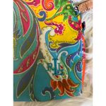 Ralph Lauren  Multicolor Paisley Print Cosmetic Bag Photo 2