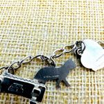 Vintage Sterling Charm Bracelet 9 Charms Life Story 7” 17.83g‎ Silver Photo 3