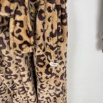UGG  Marlow Double Face Fleece Robe Womens Live Oak Leopard Cheetah Large Photo 7
