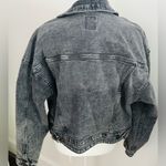 Wild Fable Black Cropped Jean Jacket women XS  100% cotton  Photo 4