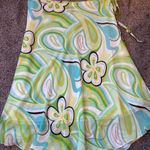 Euro Design Midi Skirt Green Size M Photo 0
