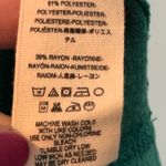 We The Free Milan Top Teal Crushed Velvet Sweatshirt Sweater Long Sleeves Photo 10