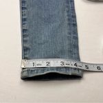 Edwin Pixie 9” Mid Rise Skinny Womens Size 24 Blue Denim Jean Five Pocket Zipper Photo 10