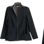 Chico's Chico’s Zenergy‎ houndstooth zip up athletic material jacket Photo 0