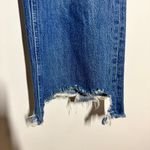 Free People  We the Free Denim Jeans Women 27 Blue Med Wash Distressed Button Fly Photo 8
