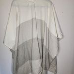 Anthropologie Mer Sea Thinny Traveler Wrap With Bag-Shades Of Grey Stripes Photo 3