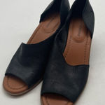 Lucky Brand  Black Leather Mule‎ Heels - Size 8.5M Photo 0