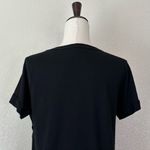 Lovestitch Black Side Lace Up Asymmetrical Hem Top, Sz Medium Photo 6