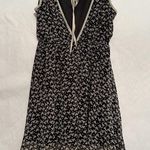 Rosebud x Francesca’s Cat Print Layered Drawstring Waist Mini Dress Size Medium Photo 6