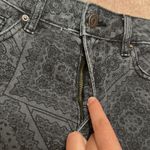 PacSun  High Rise Festival Bandana Paisley Patterned Denim Shorts Photo 1
