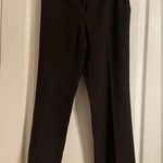 Lauren Ralph Lauren Brown Wool Blend Straight Leg Pants 6 Petite Business Basic Size 6P Photo 0