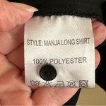 Second Female Copenhagen Black Sleeveless Manja Long Shirt Tunic Small Photo 6