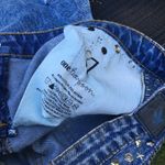 One Teaspoon NEW Women Size 27 Distressed Pin Up Iggy Ankle Zip Jeans Photo 6