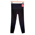 Spanx NWT  Look At Me Now Seamless Leggings Navy Blue Women’s Size Large Photo 1