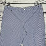 Ralph Lauren L-RL Lauren Active Golf NWT 16 Blue & White Stripe Bermuda Shorts Photo 1