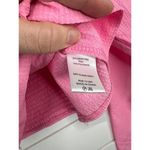ASTR  The Label Pink Long Sleeve Square Neck Crop Top Size Large Smocked Back Photo 8