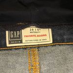 Gap Maternity Dark Wash Favorite Jegging Size 28/6 Short Photo 4